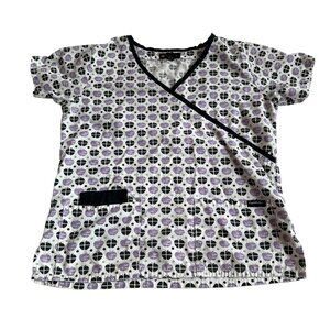 Apple Bottoms scrub top